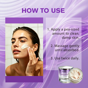 Crème <span class=keywords><strong>Bio</strong></span> Lifting NAD+ Boosting Anti-Âge Hydratant Visage Raffermissant Réduit les Ridules Illumine le Teint Terne Renforce la Barrière Cutanée - Product Image 5