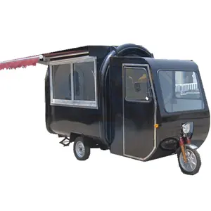Multifunctional Electric Three Wheeled Food Truck For Commercial Mobile Stalls Mobile Fried Skewers Food Trucks