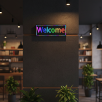 Pantalla LED P10 a Todo Color para Contenido Personalizado, Ideal para Publicidad con Texto Desplazable