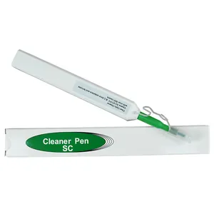 One Click Fiber Optic Cleaning Pen 2.5mm SC FC ST One Click 800 Cleaning Fiber Optic Cleaner Pen