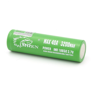 Cellules de batterie authentiques ImR18650 3200mAh 40A 18650 Li-ion rechargeable 3.7V Batterie lithium 18650 - Product Image 4