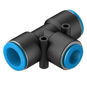 FESTOs QST Male Thread Elbow <b>Quick</b> Plug <b>Connector</b> Push-in Air Hose Fitting Industrial Pneumatic Tubing Joint for Automated Equip - Product Image 4