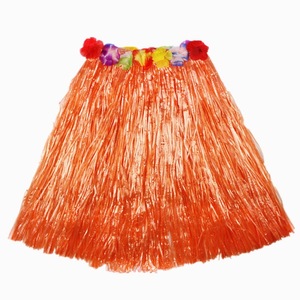 Jupe hawaïenne en herbe, collier de fleurs, accessoires de costume pour fête de plage, luau, festival, performance scénique, ornements, vente en gros - Product Image 5