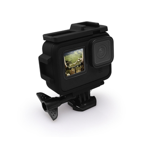 Marco <span class=keywords><strong>de</strong></span> cámara GoPro con <span class=keywords><strong>precio</strong></span> al por mayor con zapata fría con micrófono y soporte <span class=keywords><strong>de</strong></span> luz para <span class=keywords><strong>Go</strong></span> <span class=keywords><strong>Pro</strong></span> HERO gopro 13 12 11 10 9 - Product Image 3