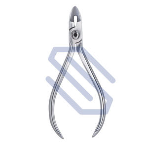 Pince orthodontique Instruments chirurgicaux Broche dentaire et coupe-fil fin en acier inoxydable Source d'alimentation manuelle Approuvé CE - Product Image 1