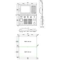 Operación profesional 4-Axis Linkage Control numérico Torno Cnc Controlador de torno de madera