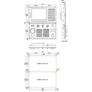 Operación profesional 4-Axis Linkage <span class=keywords><strong>Control</strong></span> numérico Torno Cnc Controlador <span class=keywords><strong>de</strong></span> torno <span class=keywords><strong>de</strong></span> madera - Product Image 4