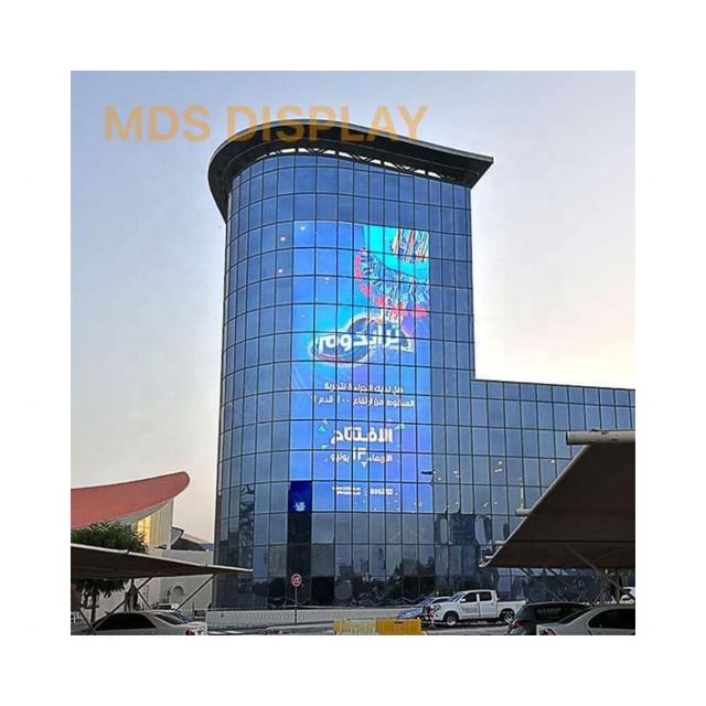 Transparent LED Film Glass Screen Display Indoor/OutdoorP3.9 P6 P10  Video Wall Panel Film Transparent Flexible Led Display