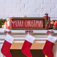 Panneau en bois Joyeux Noël, Décoration de Noël pour la maison, Plaque de Noël, Centre de table, Décoration murale, Décoration de cheminée, Décoration de fêtes