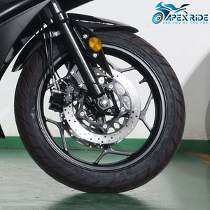 Moto sportive Apex Ride R3 200cc, refroidissement par air, freins à disque doubles, jantes en alliage de 17 pouces, pneus tubeless, 120 km/h, motos sportives - Product Image 6