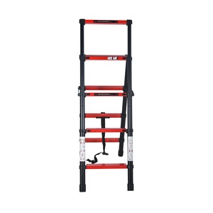 Échelles télescopiques chinoises à deux côtés, marches réglables, sécurité antidérapante, escaleras telescópicas de aluminio plegables - Product Image 2