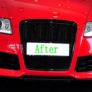 Griglia Anteriore Nera RS6 per <span class=keywords><strong>Audi</strong></span> <span class=keywords><strong>A6</strong></span> <span class=keywords><strong>Avant</strong></span> S6 2005-2012 - Product Image 2