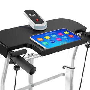 הליכון מכני מתקפל נייד רב-תכליתי קטן ומתכוונן עם מונה צעדים להליכה וריצה לשימוש ביתי - Product Image 3