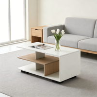 Table basse multifonctionnelle en bois écologique moderne pour salon, meubles de maison - Table transformable pour bureau et étude