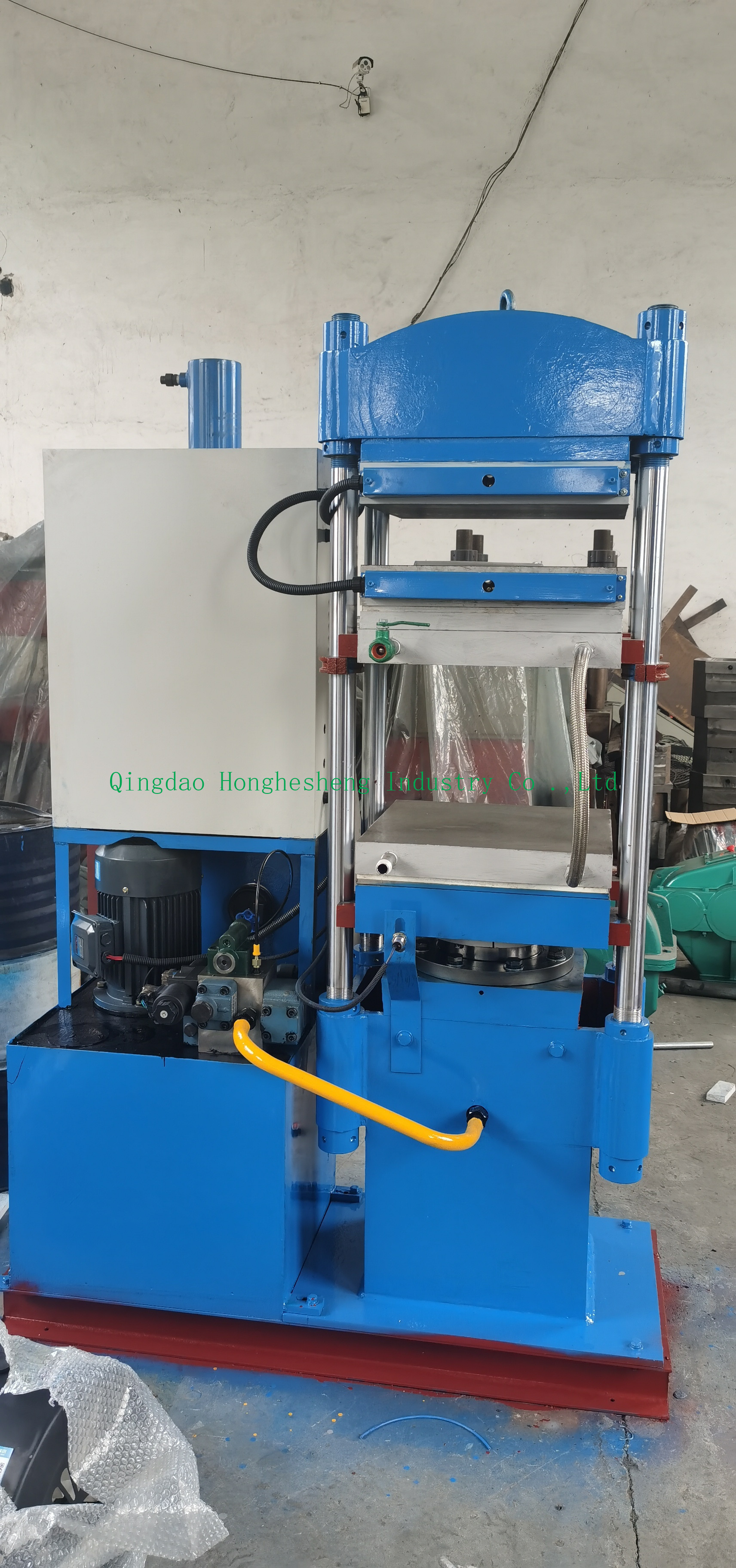 25T 50Ton water cooling vacanizing press machine for laboratory use