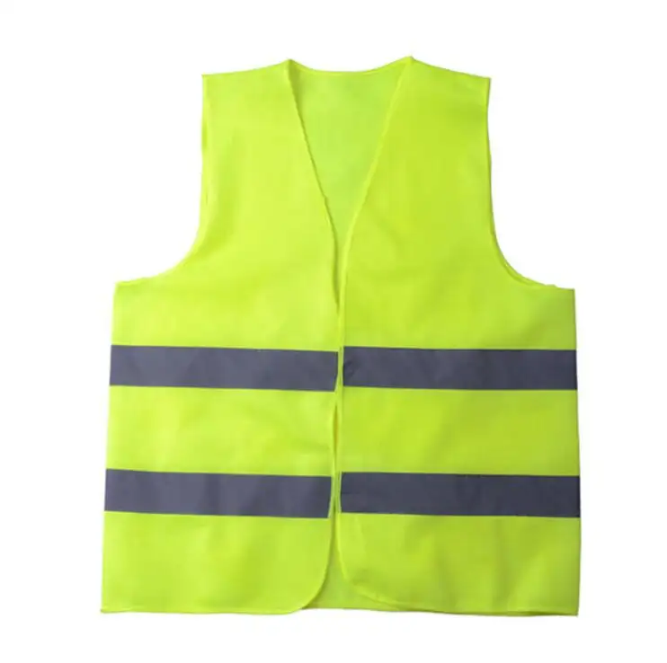 Colorato Costruzione Workwear Maglia Giubbotto di Sicurezza Riflettente Gilet con Bande Rifrangenti