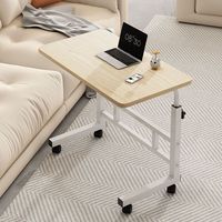 Bureau de travail réglable et durable, design simple, avec roulettes et système de levage, idéal pour les bureaux et les immeubles de bureaux - Vente chaude