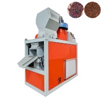 Machine de granulation automatique industrielle pour fils de cuivre, moteur pour le recyclage des câbles usagés, séparation sèche cuivre/plastique