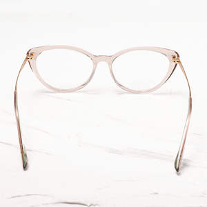 Cat Eye Full Rim <b>Eyeglasses</b> Solid Transparent Anti-Uv Unisex Adults Vision Correction <b>Frames</b> - Product Image 5