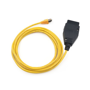Cable E-SYS ENET para BMW Serie F, Herramienta de Diagnóstico y Programación, Interfaz Ethernet, Amarillo - Product Image 2