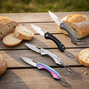 มีดพับเหล็กกล้าไร้ล็อค สแตนเลสสตีล ปรับแต่งได้ตามต้องการ OEM มีดพับอเนกประสงค์ EDC สำหรับเอาตัวรอดกลางแจ้ง - Product Image 5