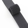 Duurzaam 25M/Rol 1/<span class=keywords><strong>2</strong></span> Inch Zwart Nylon Haak En Lus Tape Gescheiden En Vrij Te Maken Voor Het Naaien Op Schoenen Gordijnen Sofa Tapijten - Product Image 5