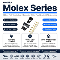 Adaptateur Équivalent pour Connecteurs Molex Pico-ezmate Mx1.2 - Alternative au Contact 78171-0002 et à la Prise 78172-0003