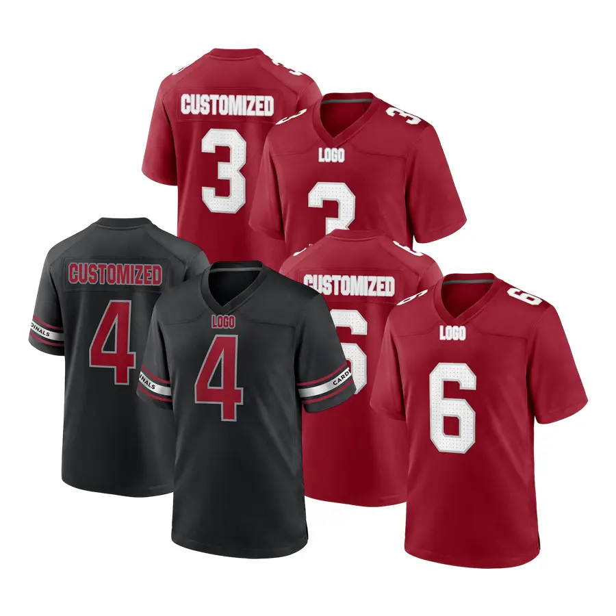 Maillot personnalisé pour hommes NFL 49 Ers Mitchelll et Ness Nfl Jerseys T-shirt en jersey Nfl Vente en gros d'usine