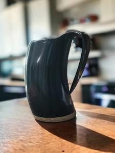 Mug en corne naturelle de haute qualité, fait main, finition polie, réutilisable, disponible à un prix excellent - Product Image 5