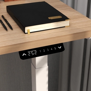 Bureau d'étude à <span class=keywords><strong>hauteur</strong></span> réglable avec rectangle et double moteur pour adultes et enfants pour la maison ou le bureau - Product Image 2