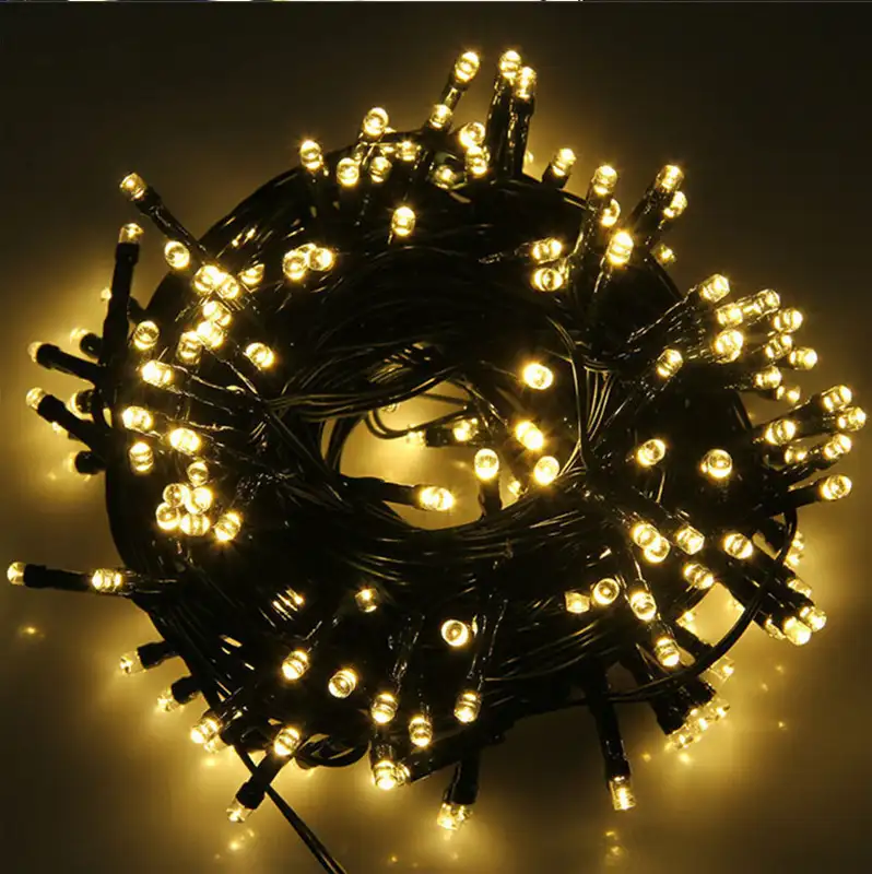 Luces navidad diwali luminoso led fata luce decorativa di natale stellato led petardo cluster luce