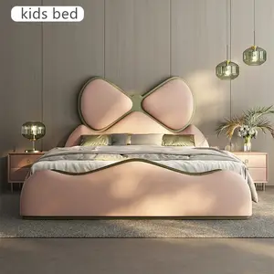 Mobília do quarto para casa, cama infantil estofada, cama king size completa, cama queen, cama de casal moderna, cama luxuosa, cama de luxo