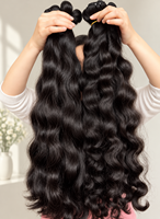 Lots de Cheveux Humains Brésiliens Remy Double Drawn, Tissage Double Trame, Bouclés Crépus, Vente en Gros