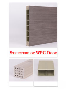 Porta in WPC per Casa o Interni, Ottima Porta Impermeabile per Camera da Letto, Studio o Bagno, Soggiorno, Anche per Uso Alberghiero - Product Image 4