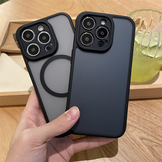 Skin Sensitive TPU for Magnetic Case for 17 15 13 Pro 16 Pro Max Dustproof Anti-slip Shockproof Waterproof Wireless