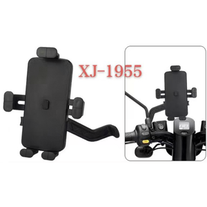 Porta telefono moto regolabile in nero-montaggio pratico e sicuro per una facile navigazione - Product Image 1