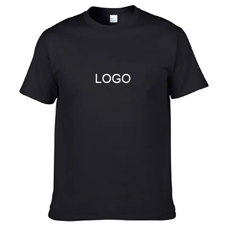 Camiseta masculina de algodão, camiseta goodlin de estampa de logotipo