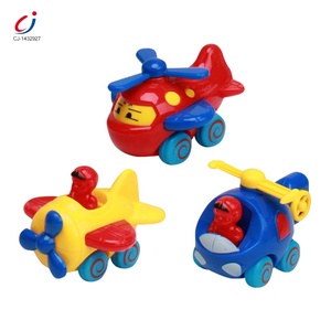 Chengji-juguetes al por mayor para niños, avión extraíble de plástico con dibujos animados bonitos, precio promocional pequeño, 3 unidades - Product Image 2