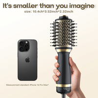 Nouvelle conception populaire 700W sèche-cheveux séchage Mini brosse à Air chaud avec une étape trois réglages de chaleur brosse de sèche-cheveux pour le voyage