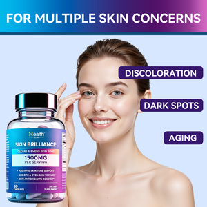 Capsules de S-Acétyl Glutathion Premium 200mg Éclaircissement et Blanchiment de la Peau Étiquette Personnalisée OEM Vente en Gros Usine Certifiée GMP ISO - Product Image 4