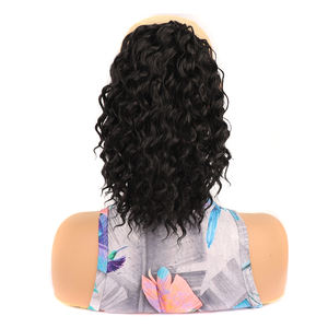 Extensiones de cabello ondulado con cordón de cola de caballo, extensión de cola de caballo corta de 10 pulgadas, postizo sintético para uso diario de mujeres - Product Image 4