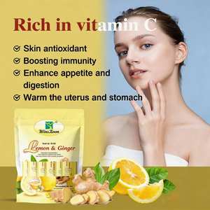 Bolsitas de Té Premium de Limón, Jengibre y Miel, Sin <span class=keywords><strong>Cafe</strong></span>ína, Té Instantáneo en Polvo con Sabor a Miel, Bebida Herbal para Calentar <span class=keywords><strong>el</strong></span> Estómago - Product Image 5