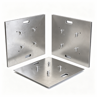 Placa Base Cuadrada de Aleación de Aluminio 6081-T6 con Certificación TUV para Soporte de Escenario y Base de Plataforma