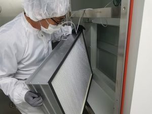 U15-U17 laminar Flow Hood ULPA Lọc phương tiện truyền thông sợi thủy tinh mới trung tâm điều hòa không khí thanh lọc không khí Bộ lọc mui xe hrfil thương hiệu - Product Image 6