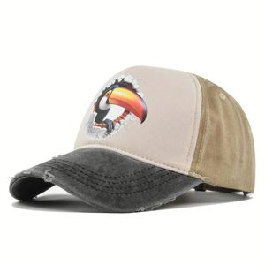 Gorras de béisbol lavadas desgastadas con logotipo estampado de protección solar, gorra deportiva, gorra Retro Vintage para papá, gorras de béisbol estampadas - Product Image 5