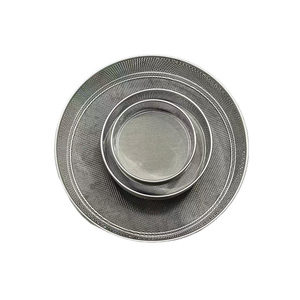 Tamiz de Prueba de Acero Inoxidable de Grado Industrial de Alta Precisión, Adecuado para la Detección del Tamaño de Partículas de Materias Primas Químicas - Product Image 5