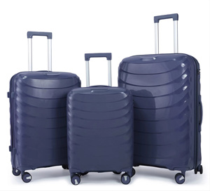 Maletas De Viaje Set Custom 20 24 28-Inch Polypropylene Business Suitcase <strong>Trolley</strong> Case 4-Wheel Lock Drawbar Long Travel Carry - Product Image 2