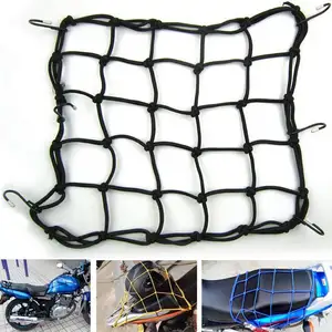 Filet de casque de moto en maille pour sacs de transport de rangement filet de chargement pour motos