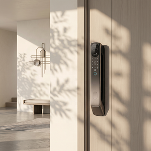 Serratura Elettronica Vertexis di Alta Qualità in Lega di Alluminio, Modello H7 con Riconoscimento Facciale 3D HD e <span class=keywords><strong>Campanello</strong></span> Integrato Automatico - Product Image 2