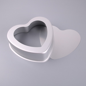 Molde para Pastel en Forma de Corazón de 6, 8 y 10 Pulgadas, de Aleación de Aluminio Anodizado, Apto para Horno - Product Image 2